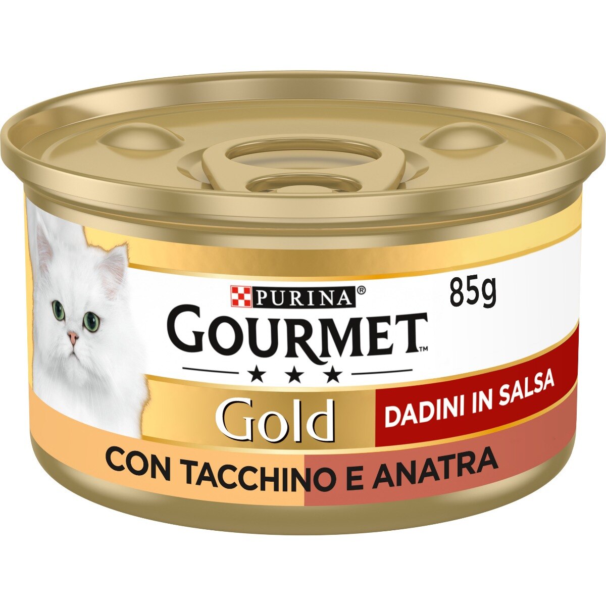 GOURMET® Gold Gatto Dadini in Salsa con Tacchino e Anatra