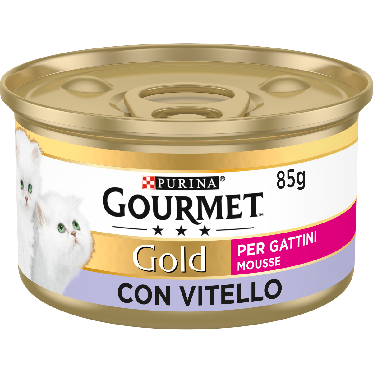 GOURMET® Gold Gatto Mousse per Gattini con Vitello
