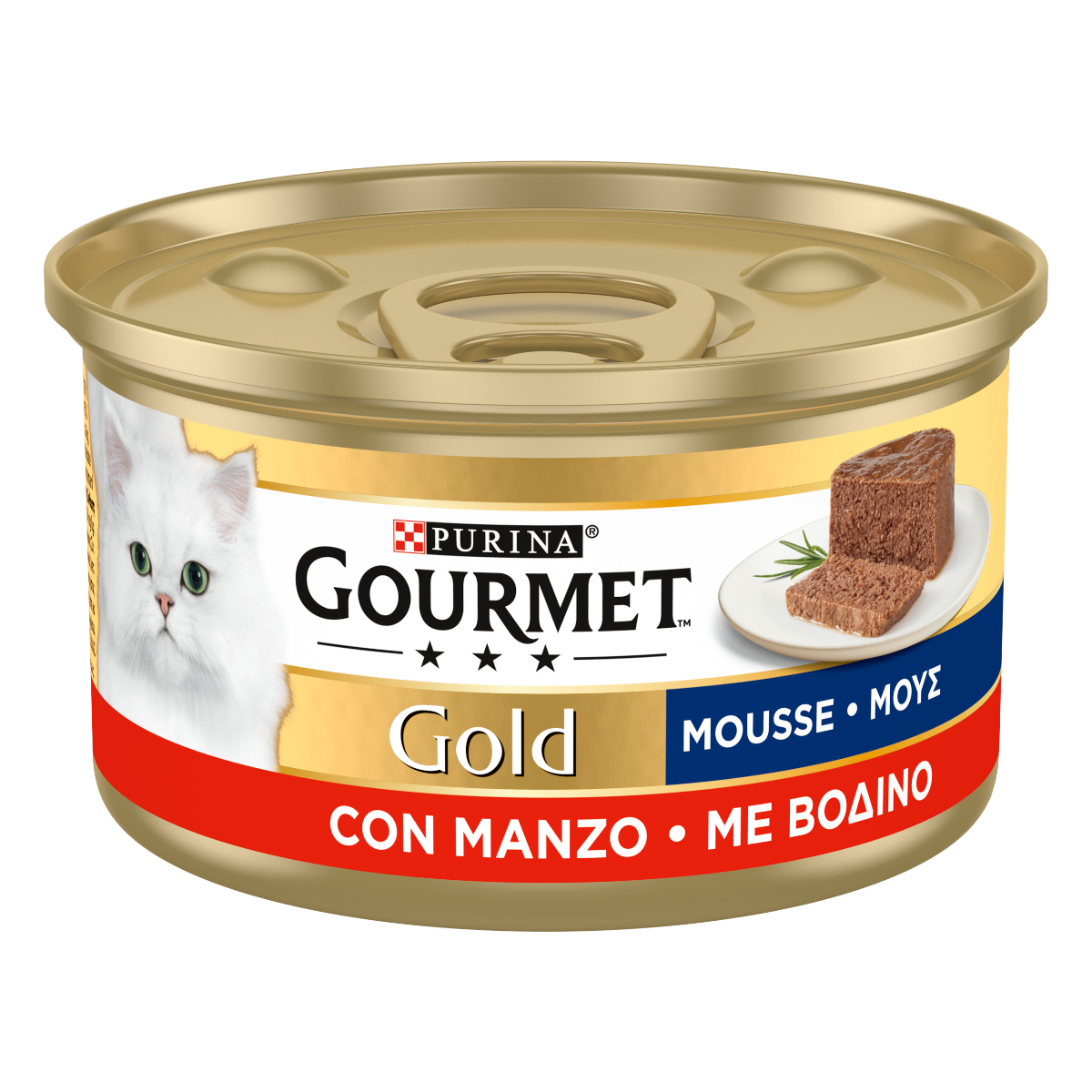 GOURMET® Gold Gatto Mousse con Manzo