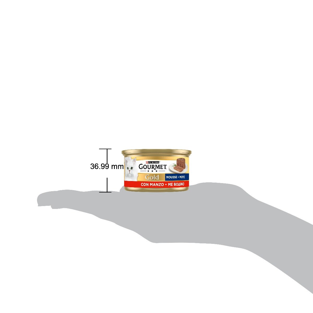 GOURMET® Gold Gatto Mousse con Manzo