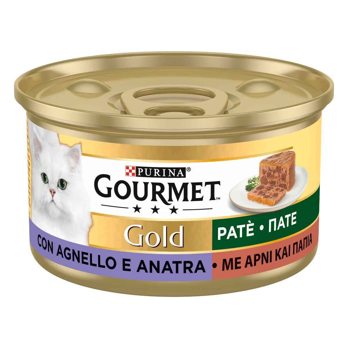 GOURMET® Gold Gatto Patè con Agnello e Anatra