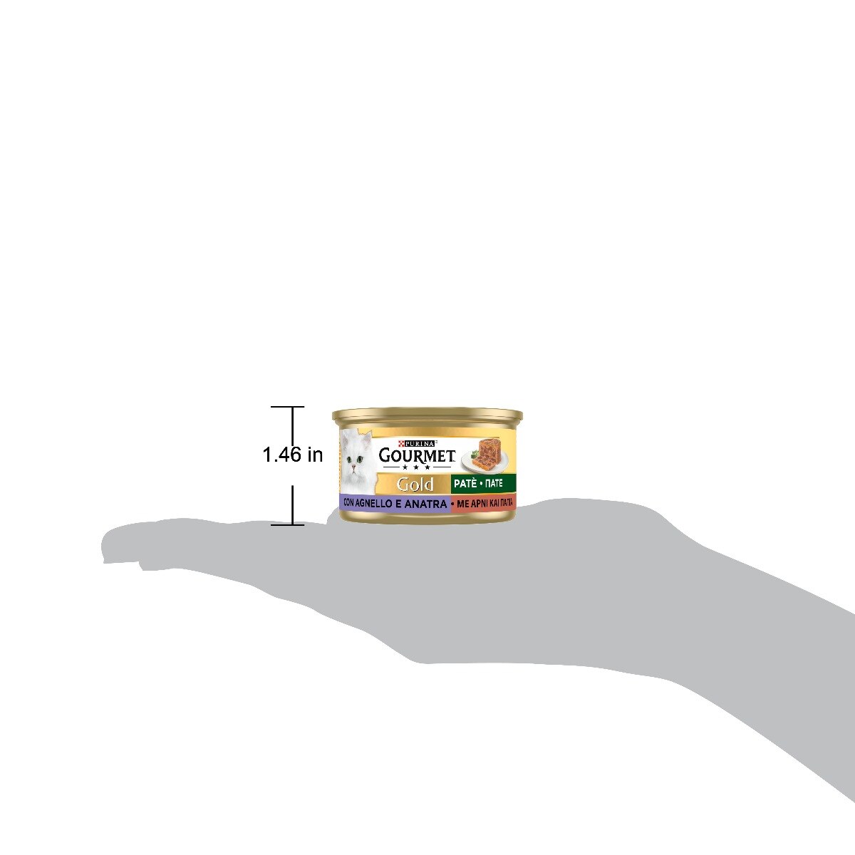 GOURMET® Gold Gatto Patè con Agnello e Anatra