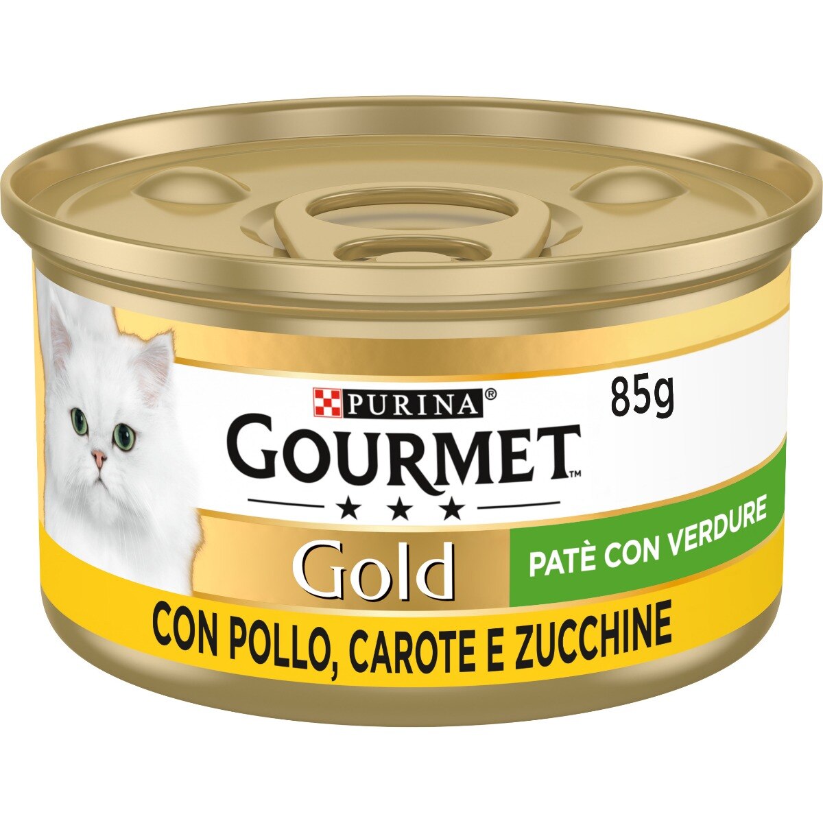 GOURMET® Gold Gatto Patè con Verdure, con Pollo, Carote e Zucchine