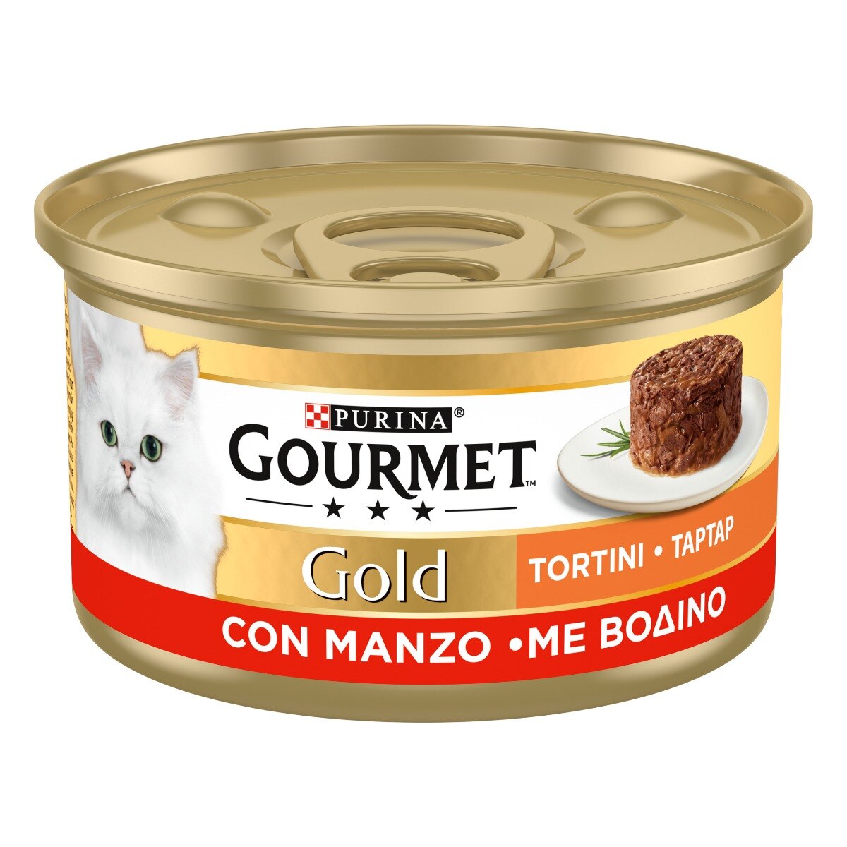 GOURMET® Gold Tortini Gatto con Manzo