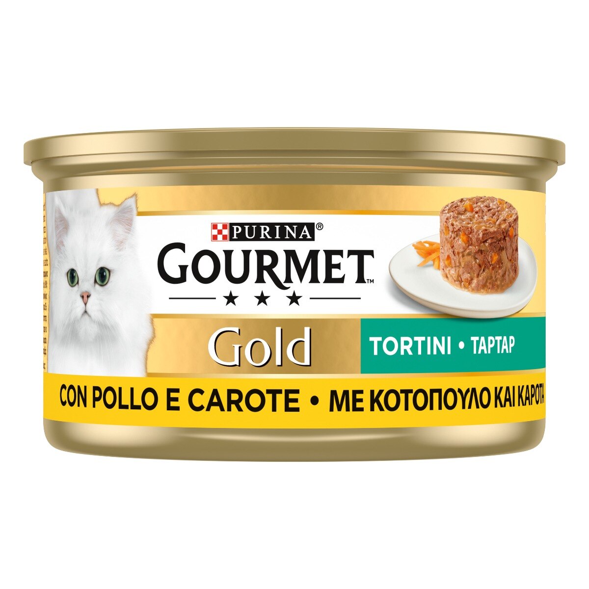 GOURMET® Gold Tortini Gatto con Pollo e Carote