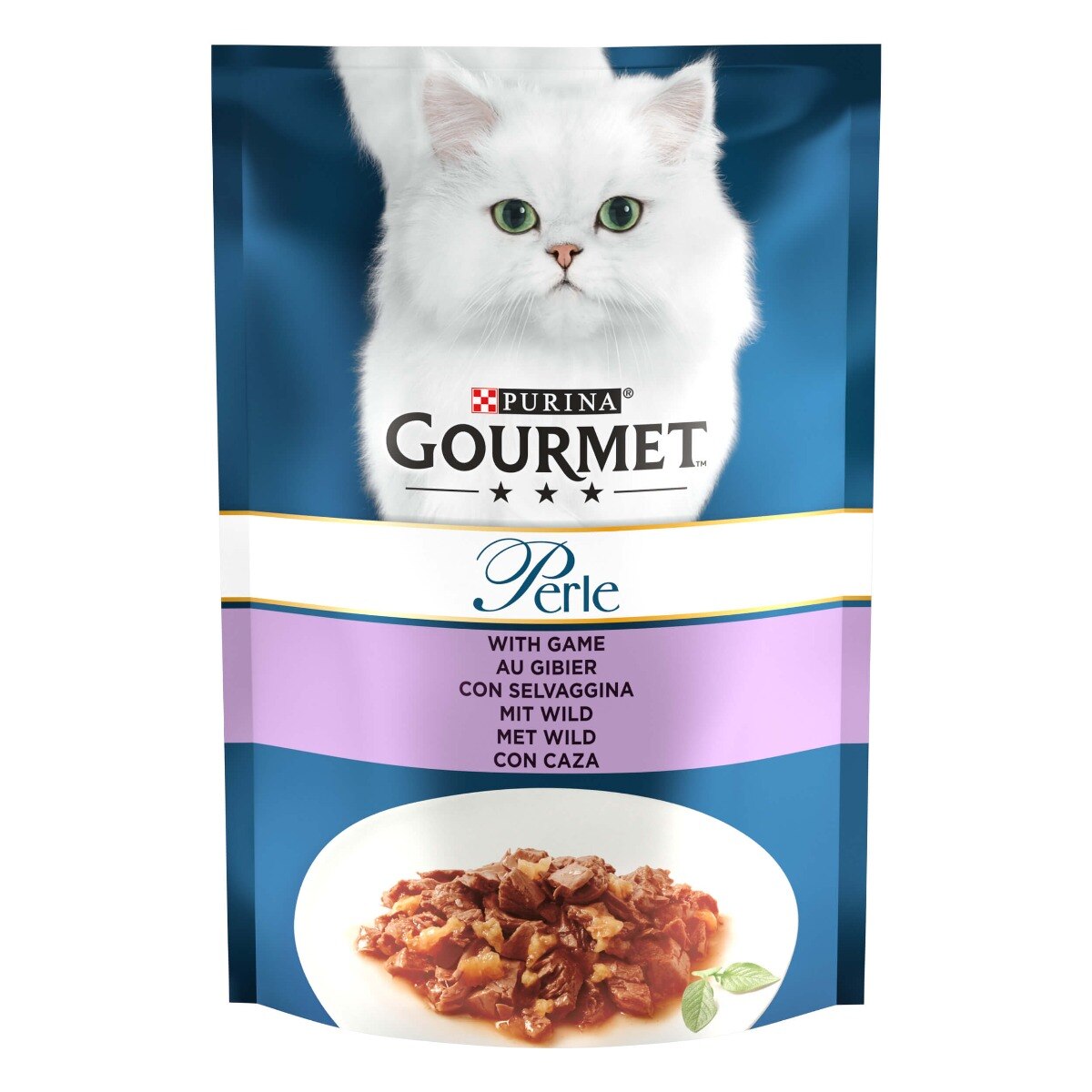 GOURMET® PERLE Filettini in Gelatina (Trota, Tacchino, Anatra, Selvaggina)