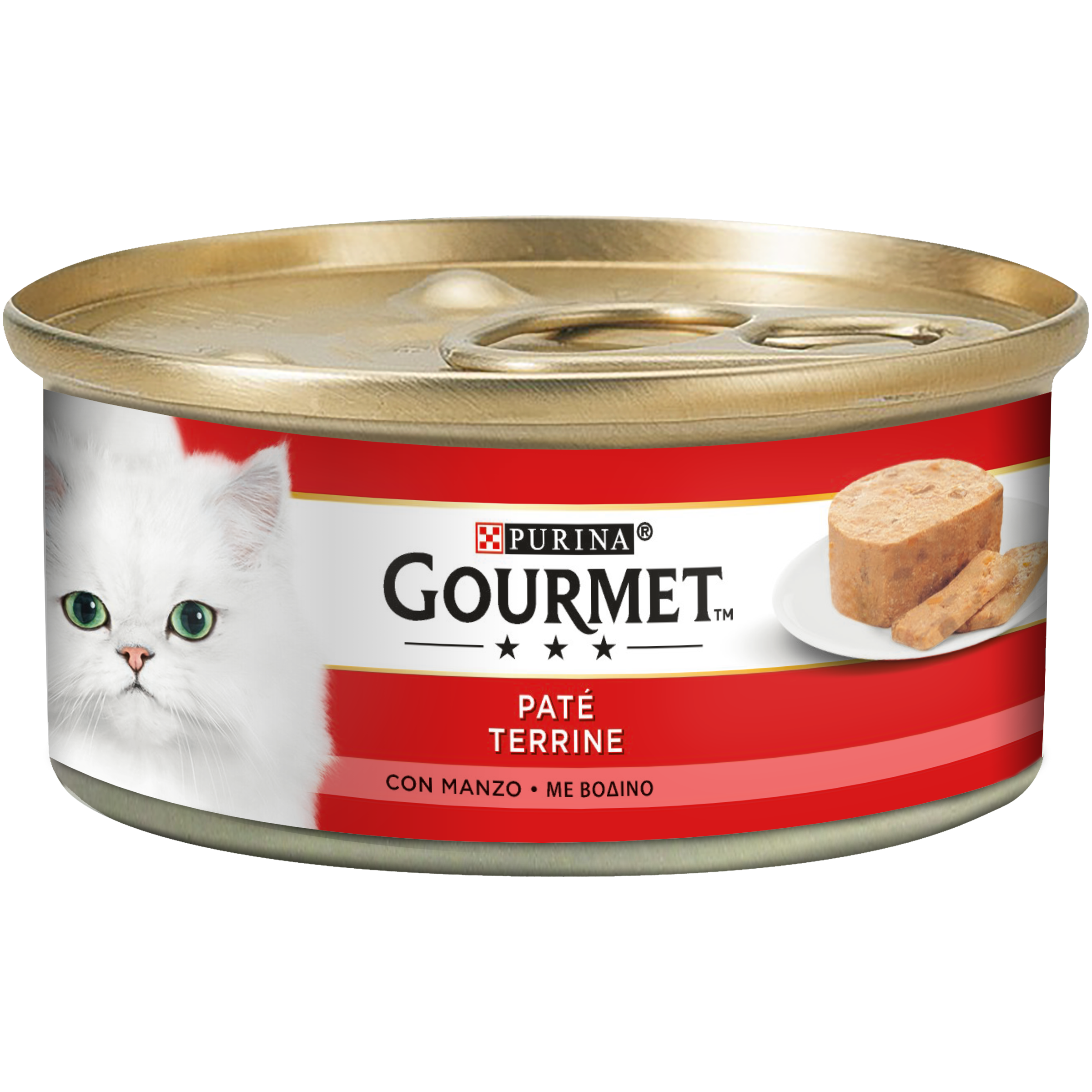 GOURMET® Rosso Gatto Paté con Manzo