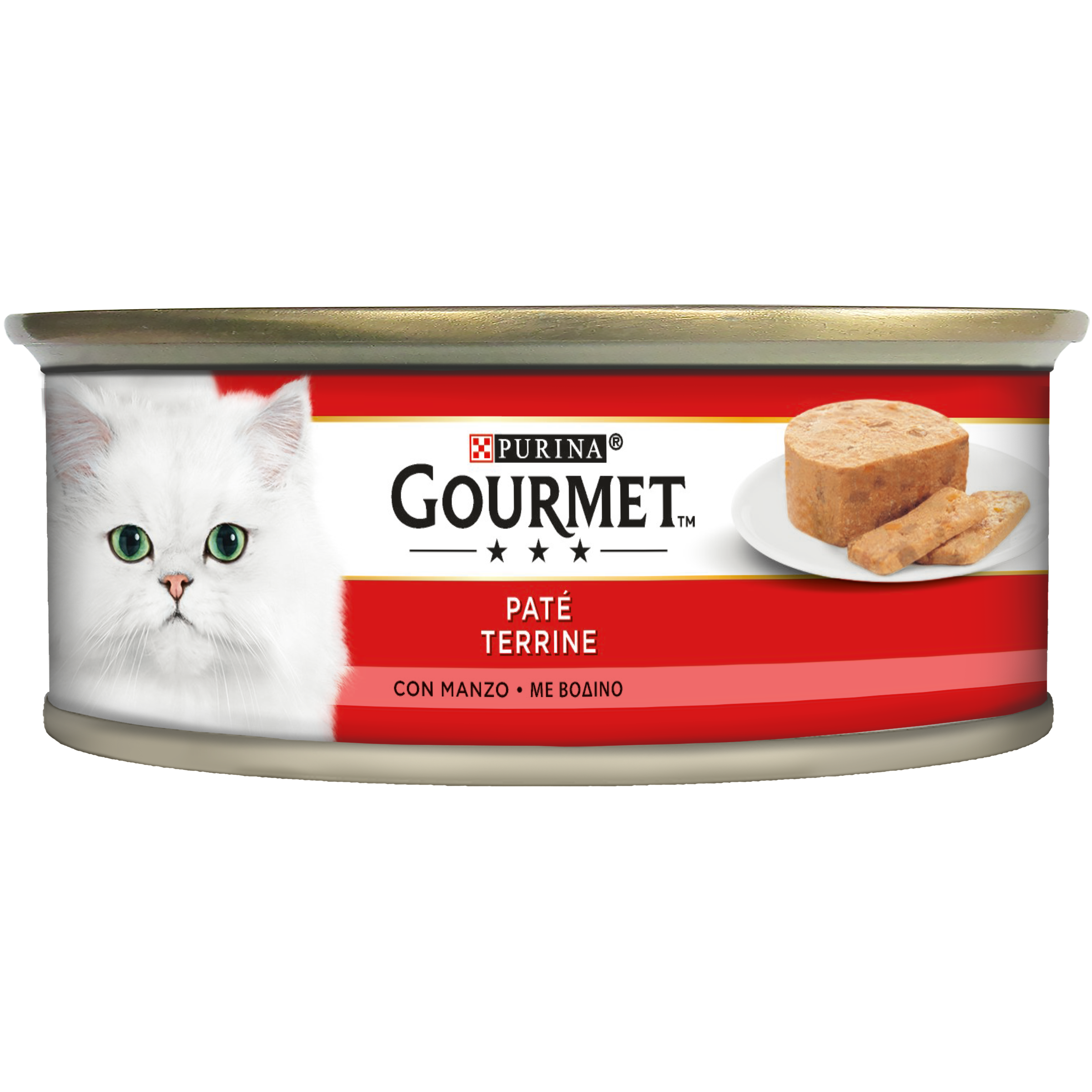 GOURMET® Rosso Gatto Paté con Manzo