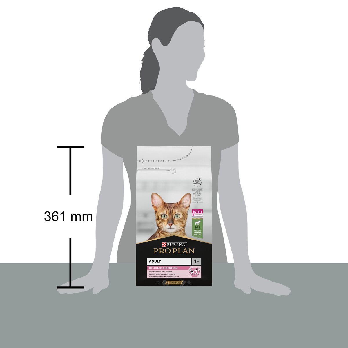 PURINA PRO PLAN® DELICATE Gatto Crocchette con agnello