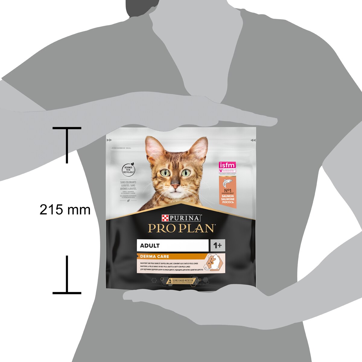 PURINA PRO PLAN® ELEGANT GATTO CROCCHETTE RICCO IN SALMONE - sacco 400 g