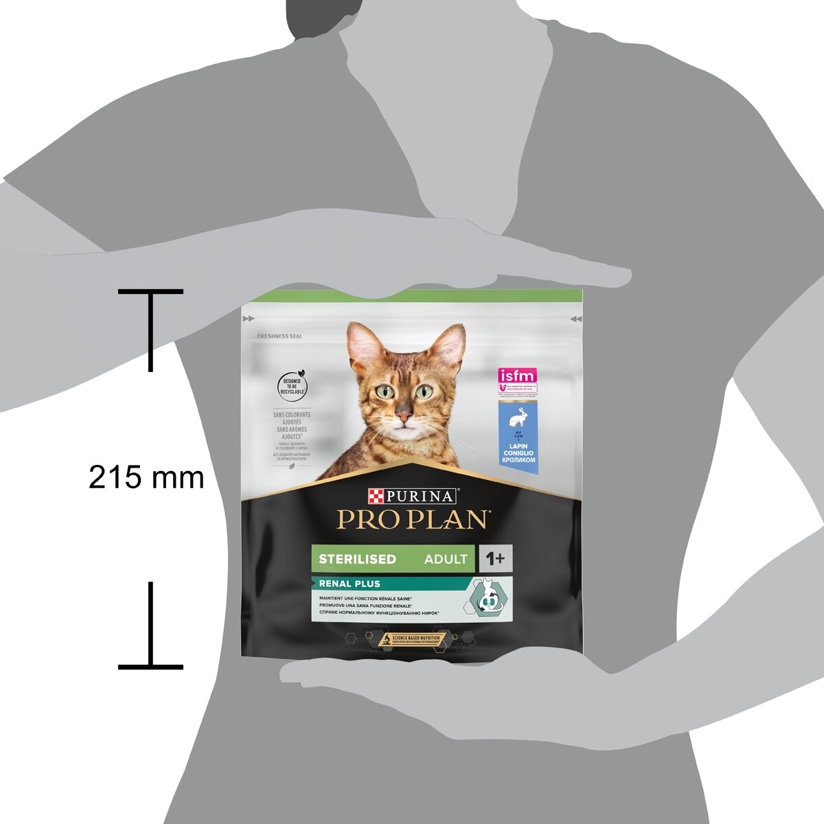 PURINA PRO PLAN® Sterilised Adult 1+ Renal Plus Con Coniglio 400g