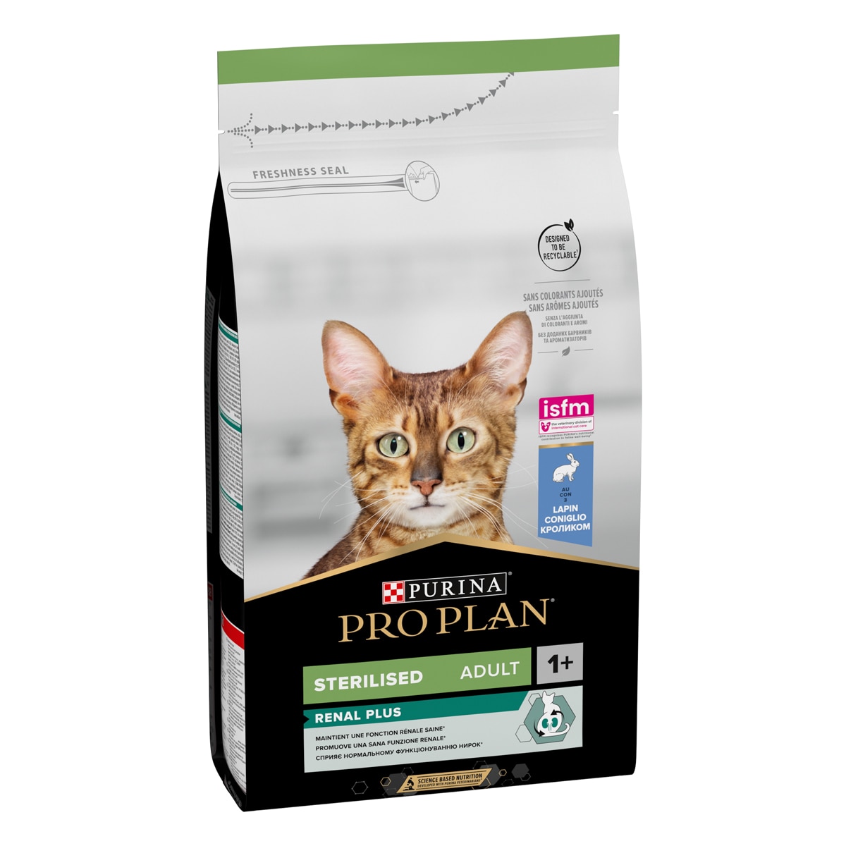 PURINA PRO PLAN® Sterilised Adult 1+ Renal Plus Con Coniglio