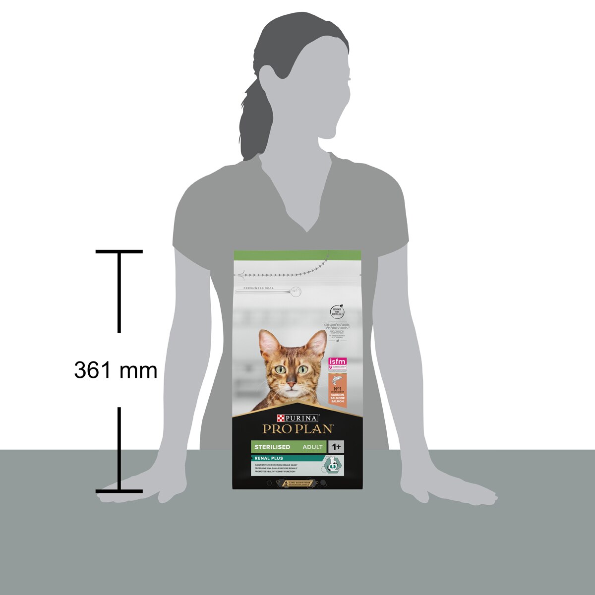 PURINA PRO PLAN® Sterilised Gatto Crocchette ricco in salmone
