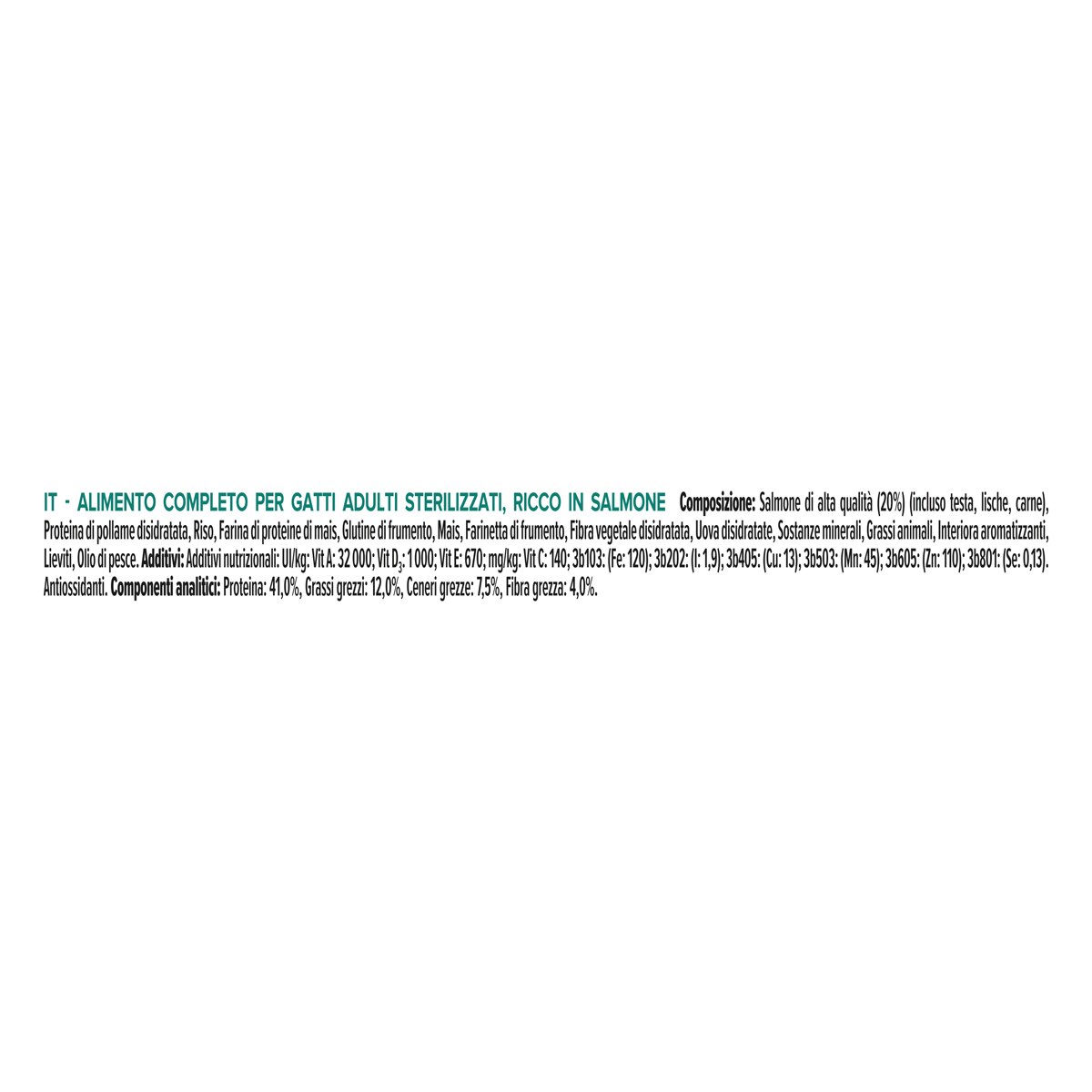 PURINA PRO PLAN® Sterilised Gatto Crocchette ricco in salmone