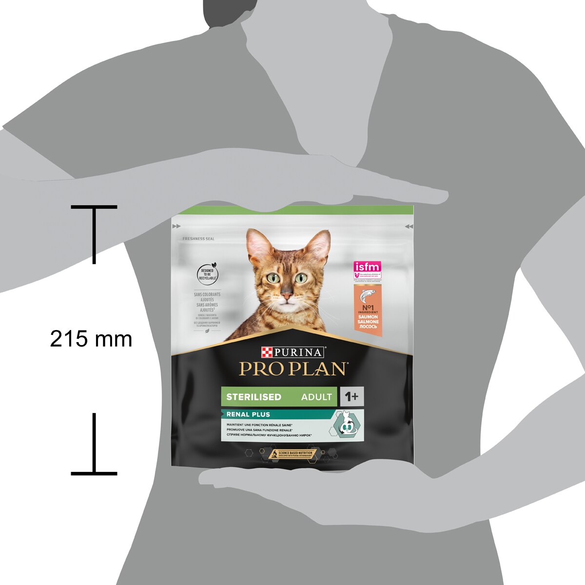 PURINA PRO PLAN® Sterilised Gatto Crocchette ricco in salmone