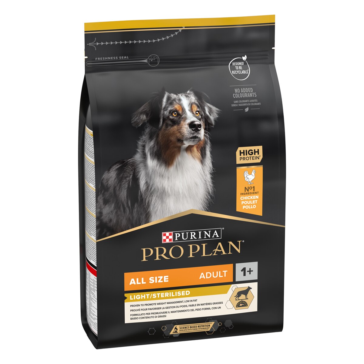 Purina Pro Plan All Size Adult Light / Sterilised Ricco In Pollo
