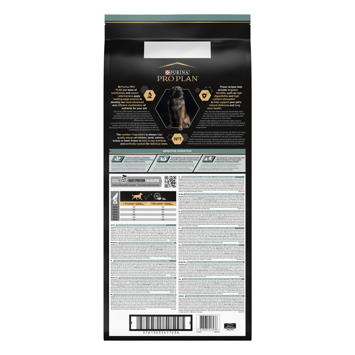 Purina Pro Plan Large Robust Adult Sensitive Digestion Ricco In Agnello
