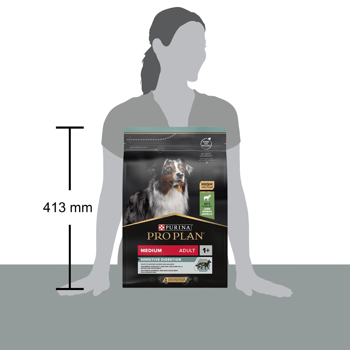 Purina Pro Plan Medium Adult Sensitive Digestion Ricco In Agnello
