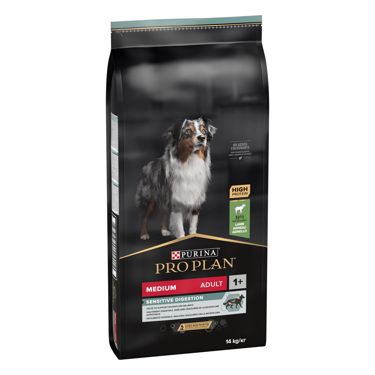 Purina Pro Plan Medium Adult Sensitive Digestion Ricco In Agnello
