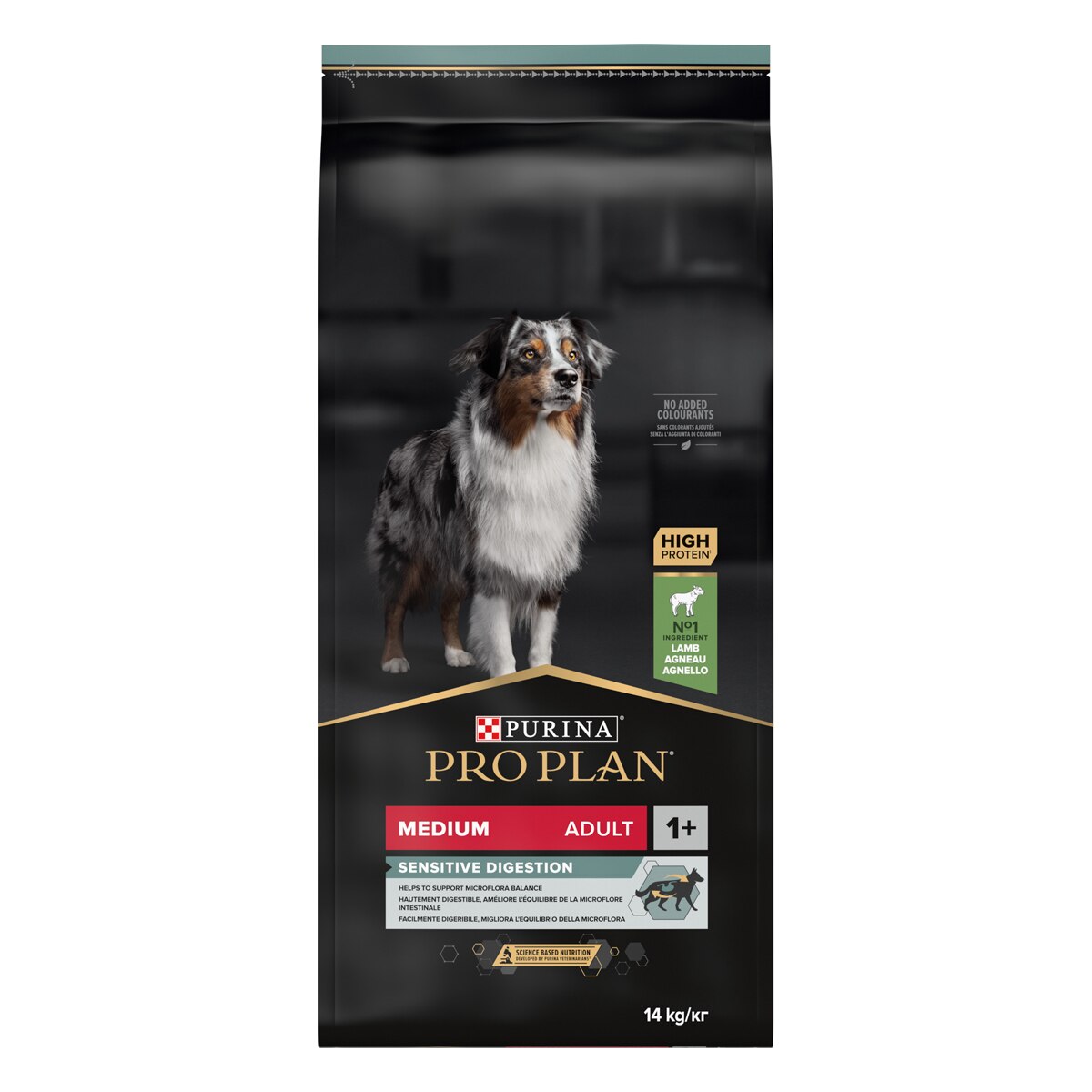 Purina Pro Plan Medium Adult Sensitive Digestion Ricco In Agnello

