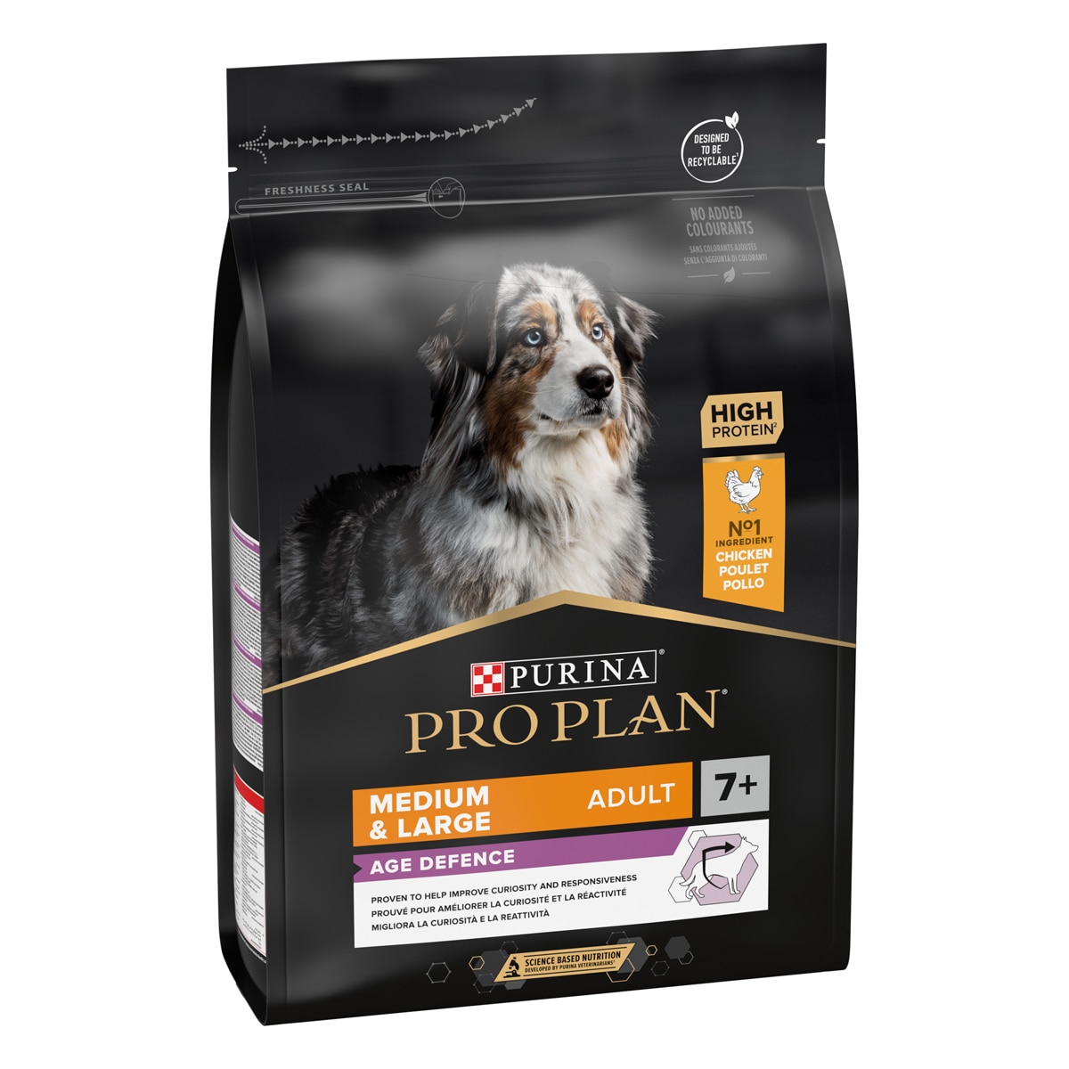 Purina Pro Plan Medium & Large Adult 7+ Age Defence Ricco In Pollo
