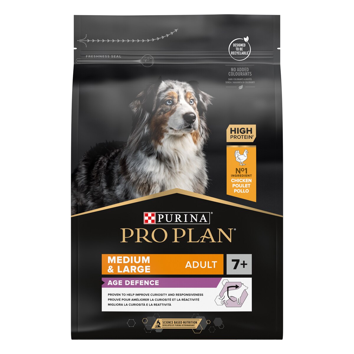Purina Pro Plan Medium & Large Adult 7+ Age Defence Ricco In Pollo
