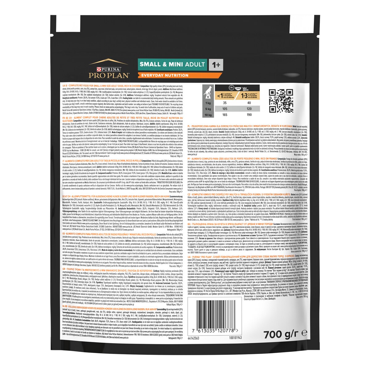 PURINA PRO PLAN® Small&Mini Adult Everyday Nutrition Cane Crocchette