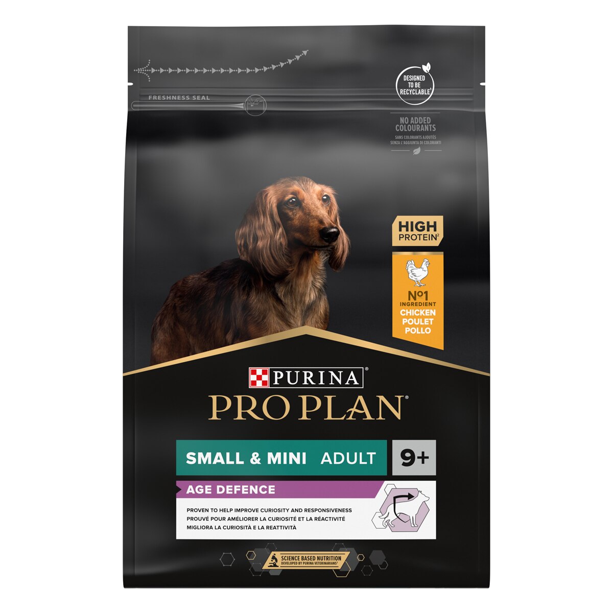 Purina Pro Plan Small & Mini Adult 9+ Age Defence Ricco In Pollo
