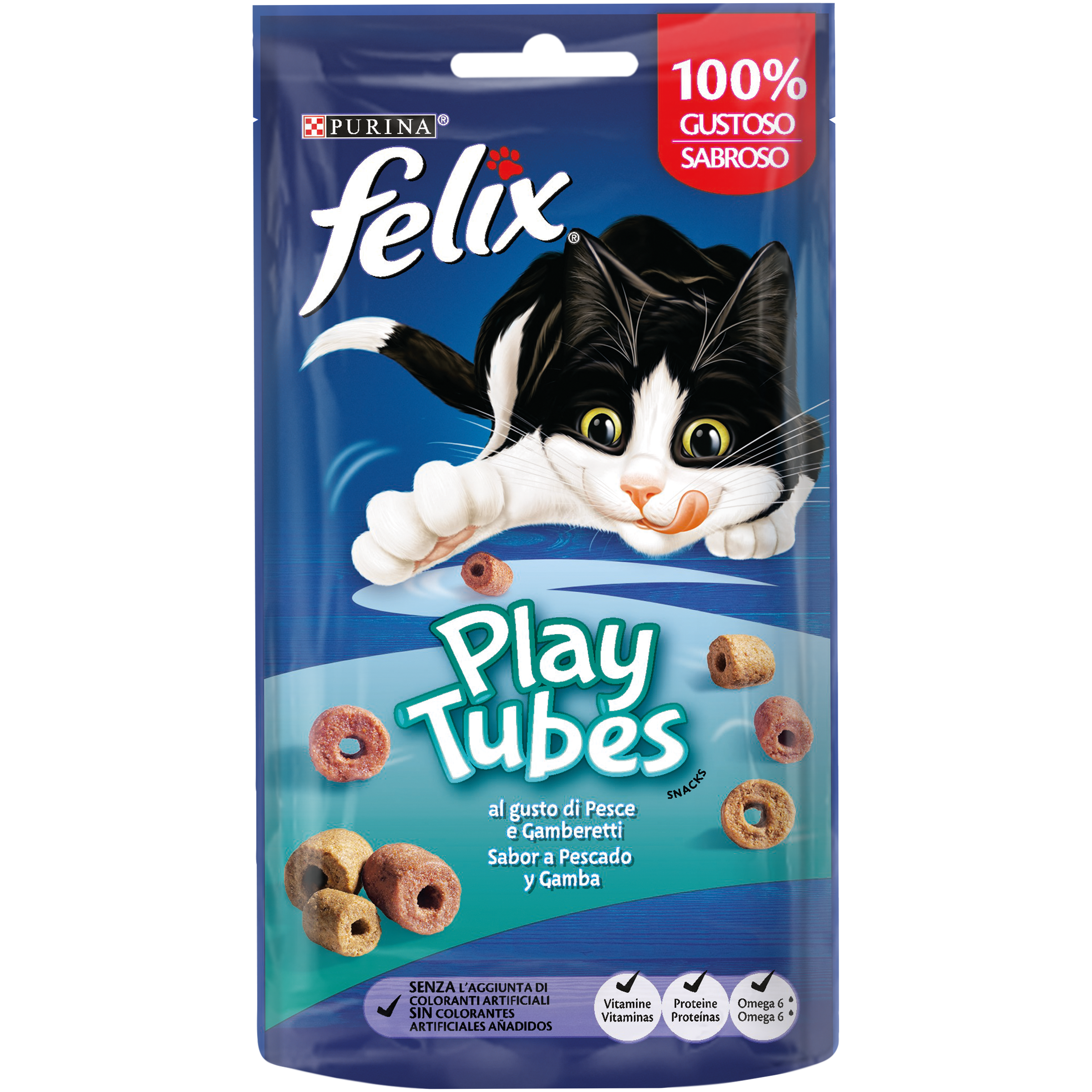 FELIX® PLAYTUBES - Pesce e Gamberetti
