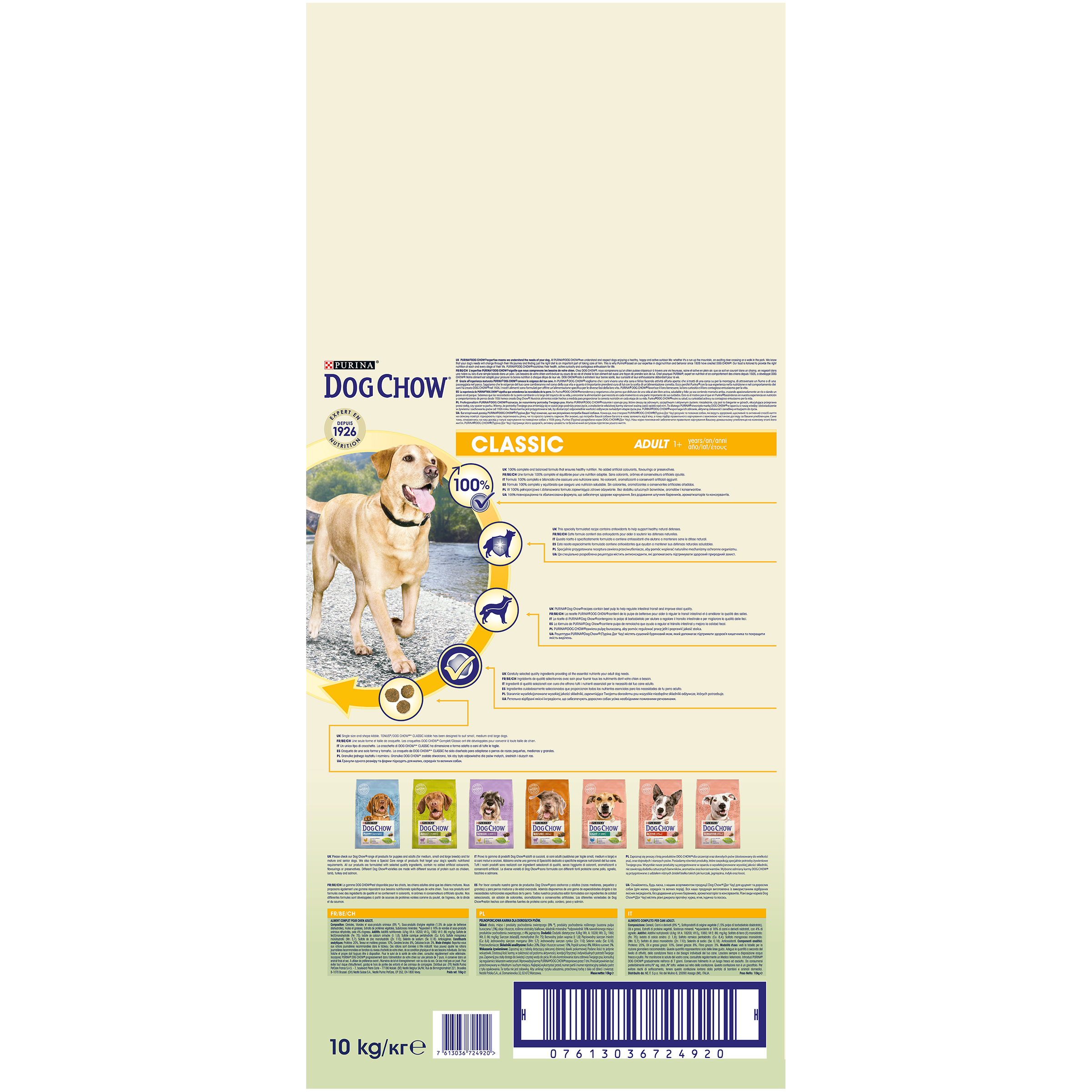 Dog Chow® Classic Cane Crocchette con Agnello