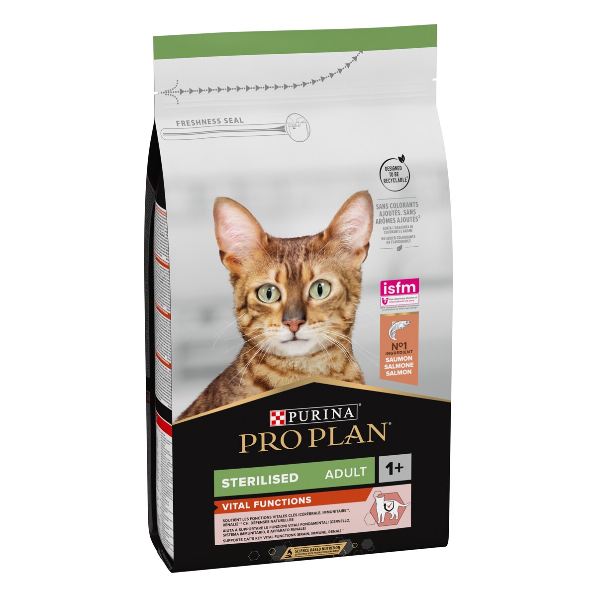 PURINA PRO PLAN® Sterilised Adult 1+ Vital Functions Ricco In Salmone
