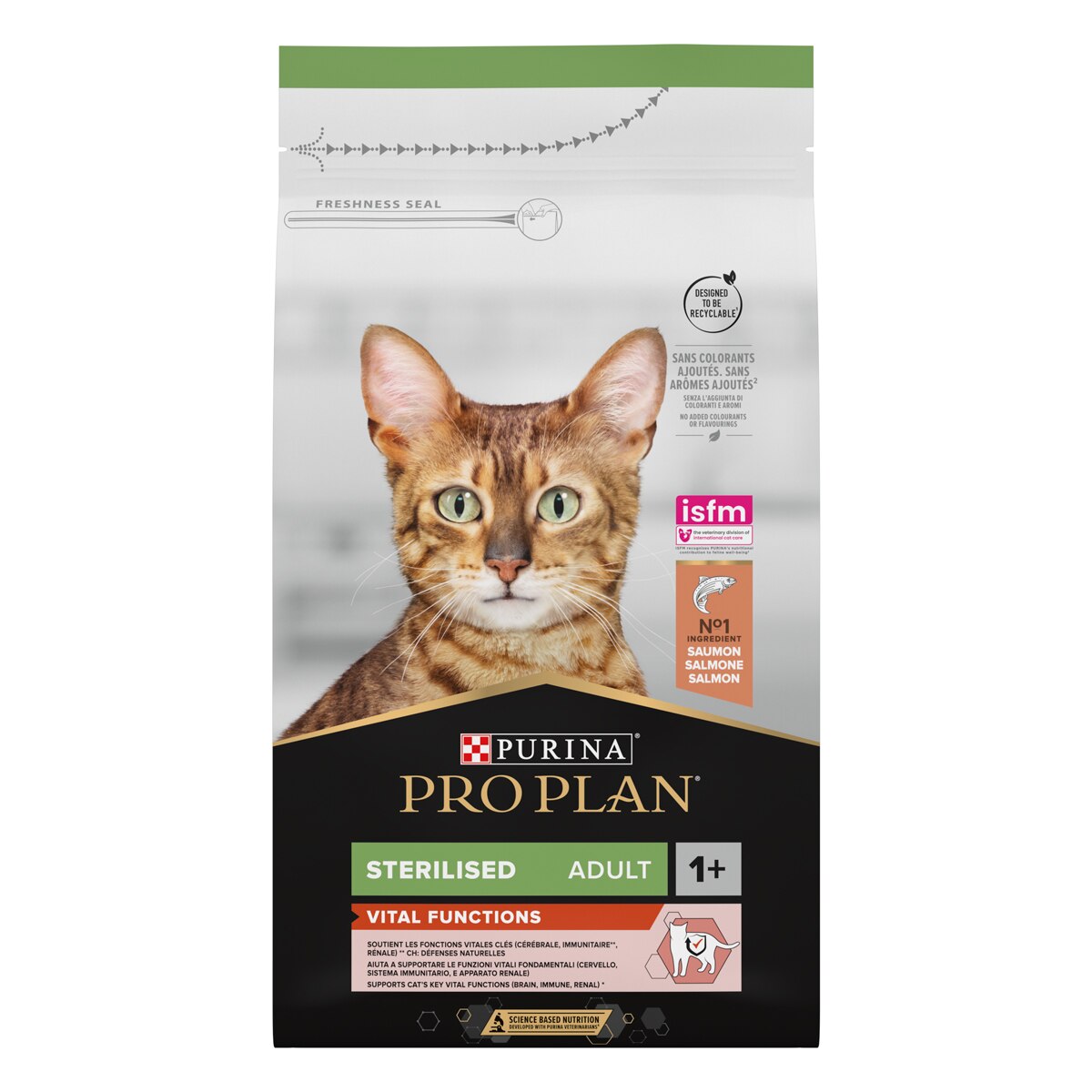 PURINA PRO PLAN® Sterilised Adult 1+ Vital Functions Ricco In Salmone