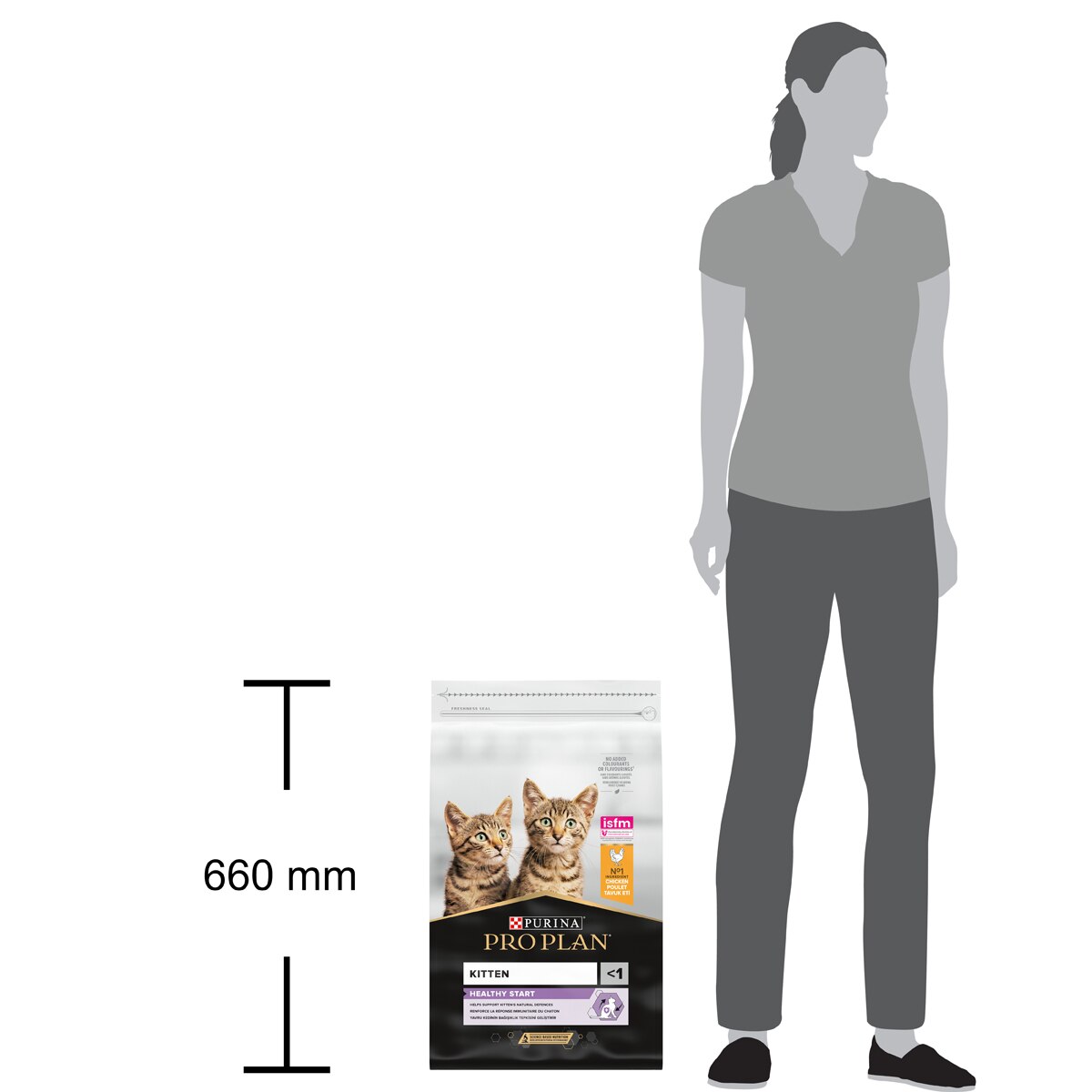 PURINA PRO PLAN® ORIGINAL KITTEN GATTO CROCCHETTE RICCO IN POLLO  - sacco 10 kg