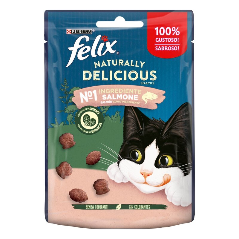 Felix Naturally Delicious Salmone con Spinaci da 50g | Purina Shop 50 g