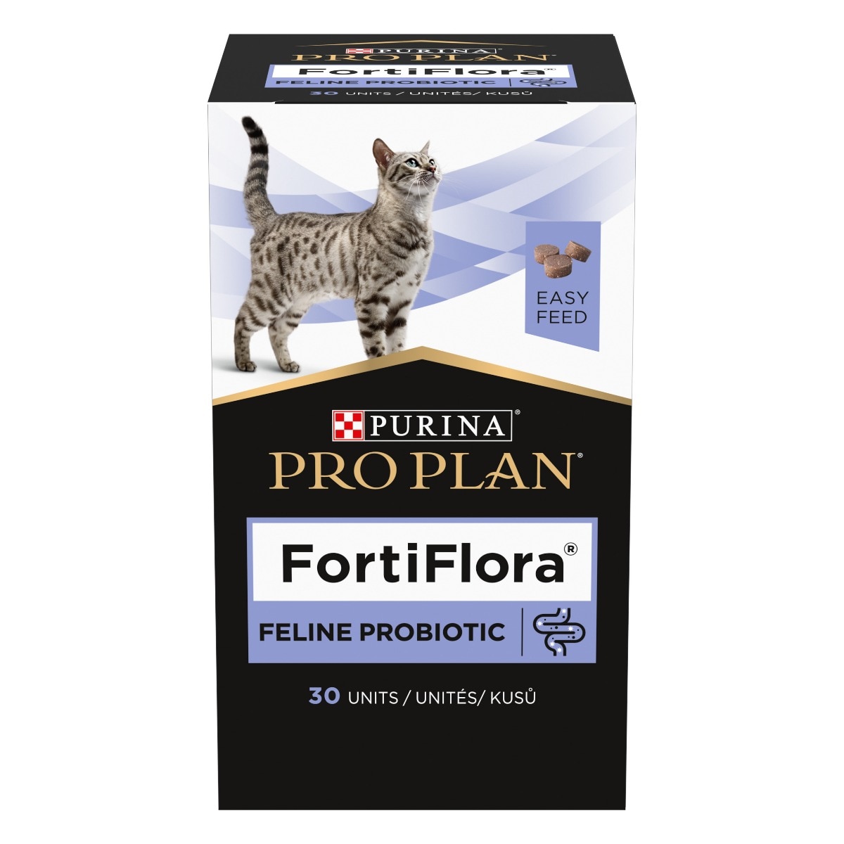 Integratore Probiotico per Gatto Supporto Intestinale – Purina PRO PLAN® FortiFlora Feline Chews 30x0,5 g