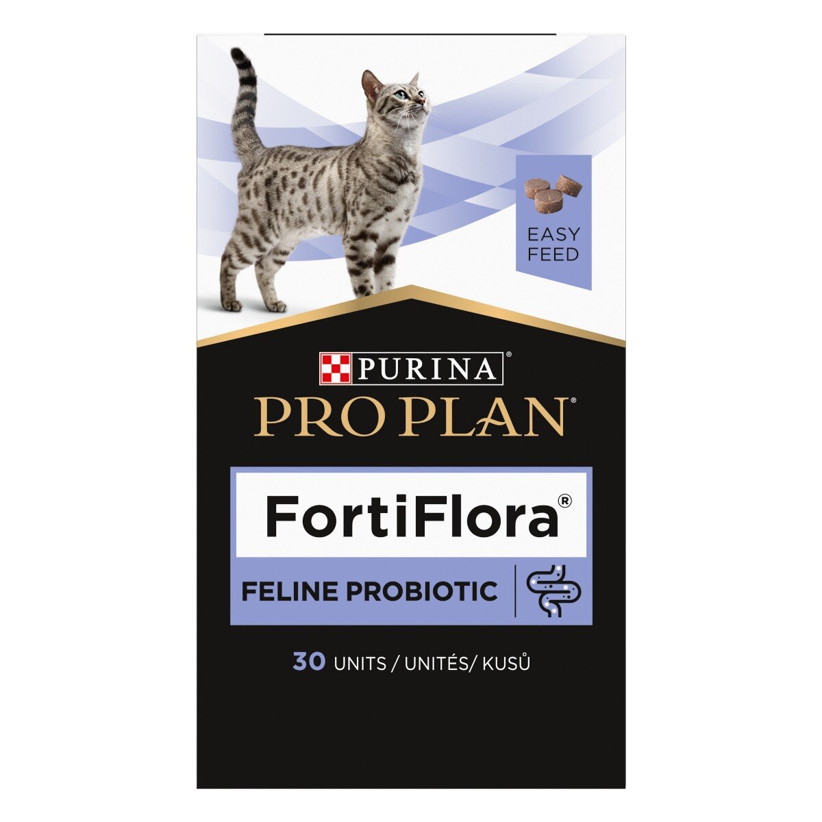 Integratore Probiotico per Gatto Supporto Intestinale – Purina PRO PLAN® FortiFlora Feline Chews 30x0,5 g