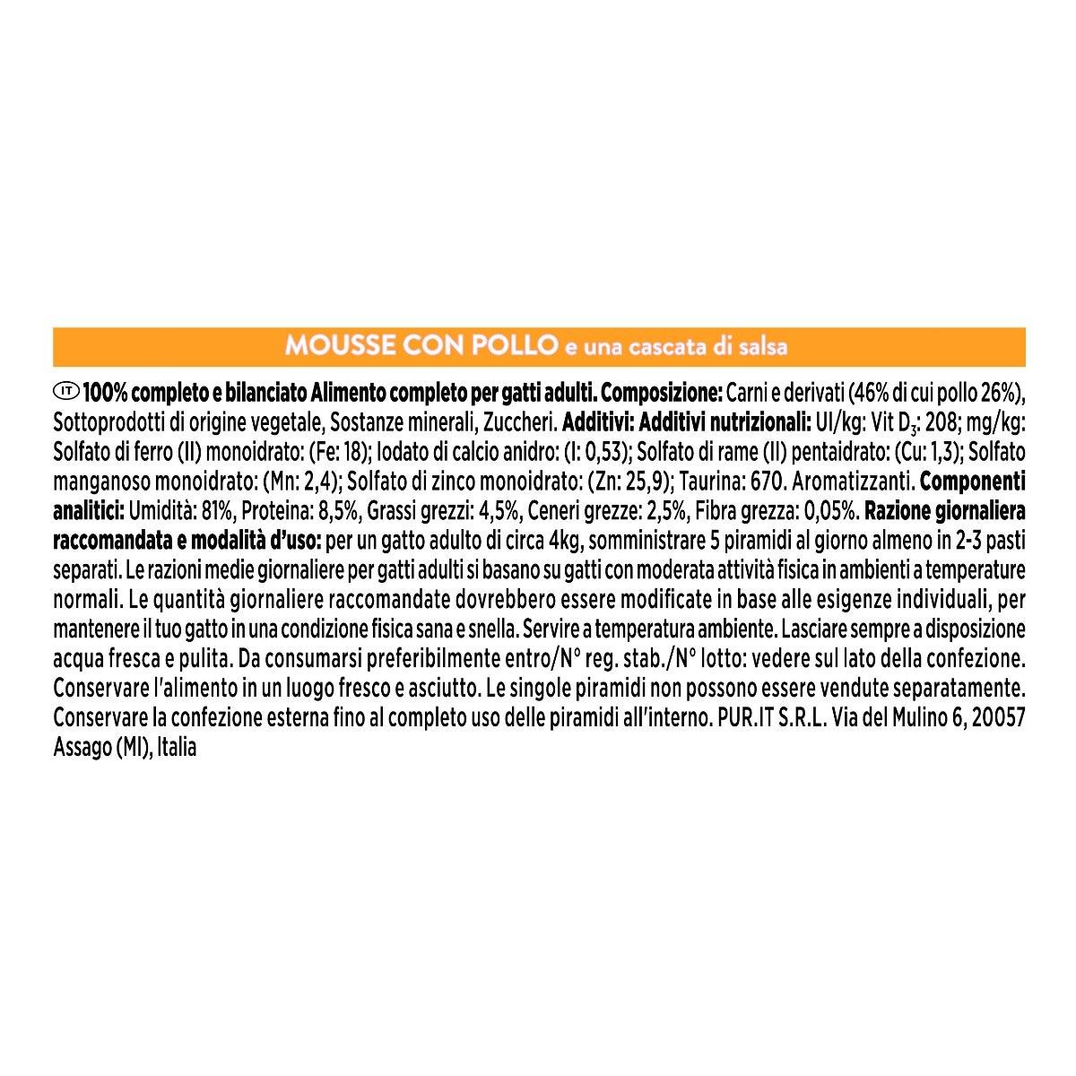GOURMET REVELATIONS POLLO (4X57G)IT - 228g (4x57g)