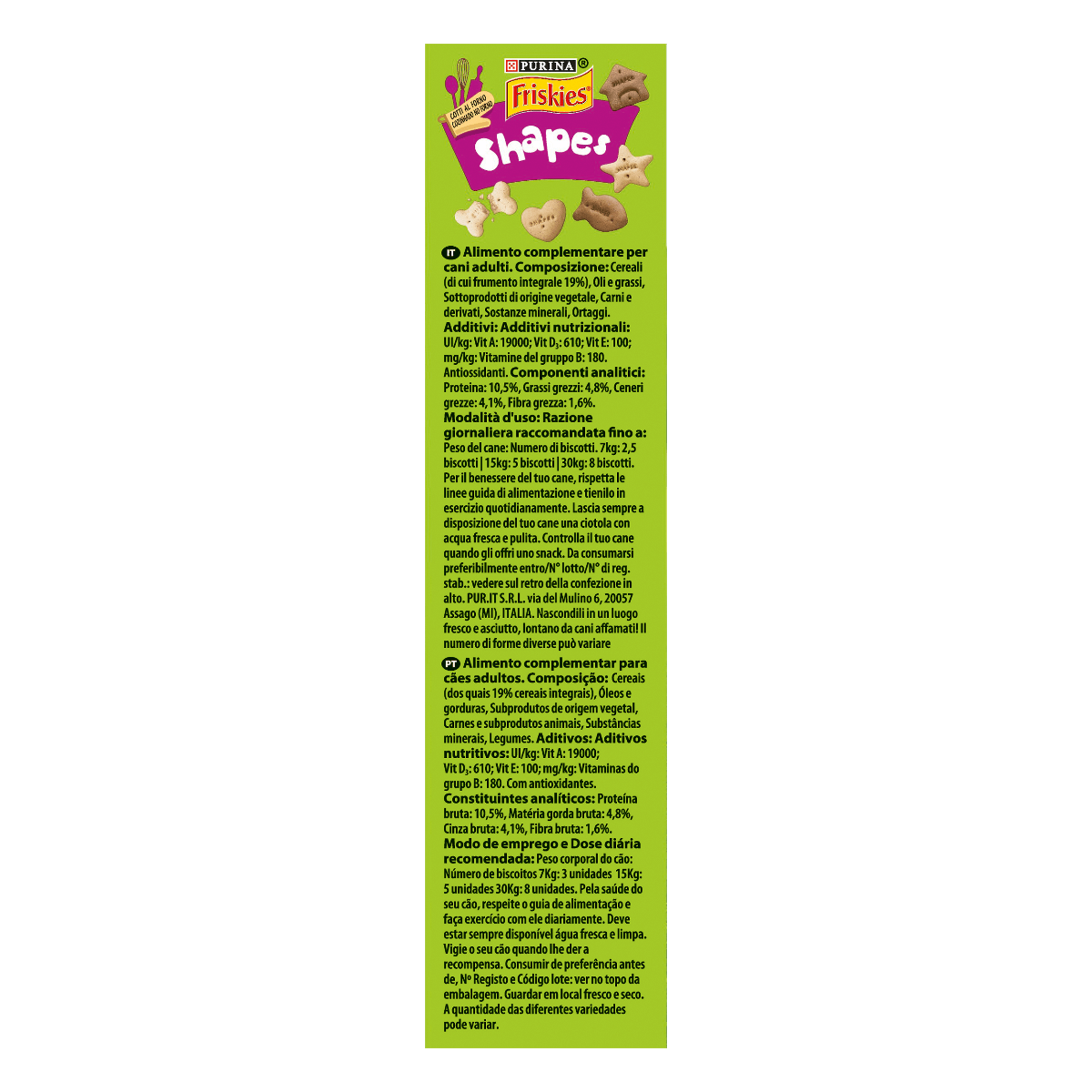 FRISKIES® Shapes Biscotti per cane