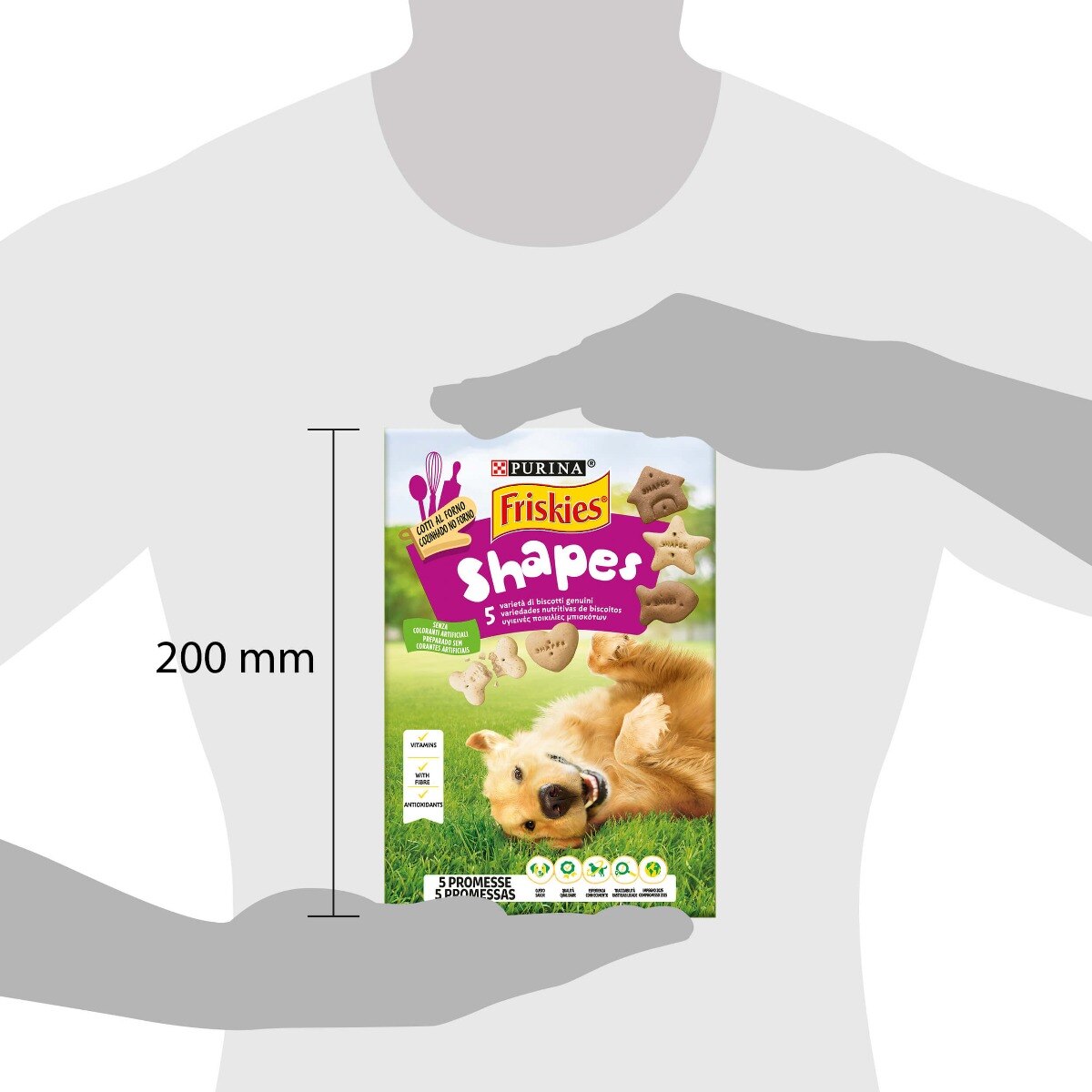 FRISKIES® Shapes Biscotti per cane