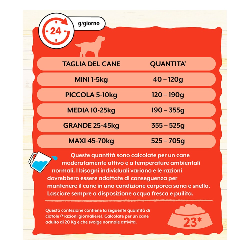 FRISKIES® Cane Crocchette Adulto con Manzo, Cereali e Verdure