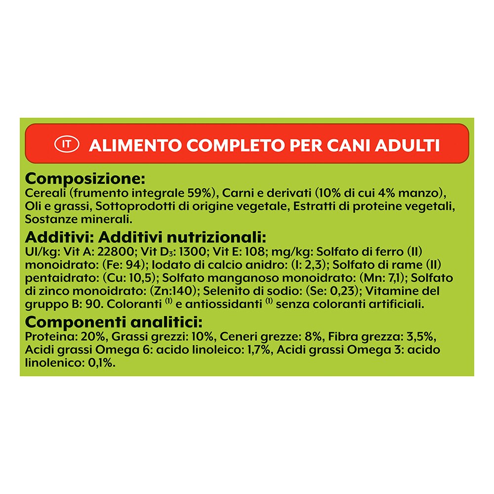 FRISKIES® Cane Crocchette Active con Manzo