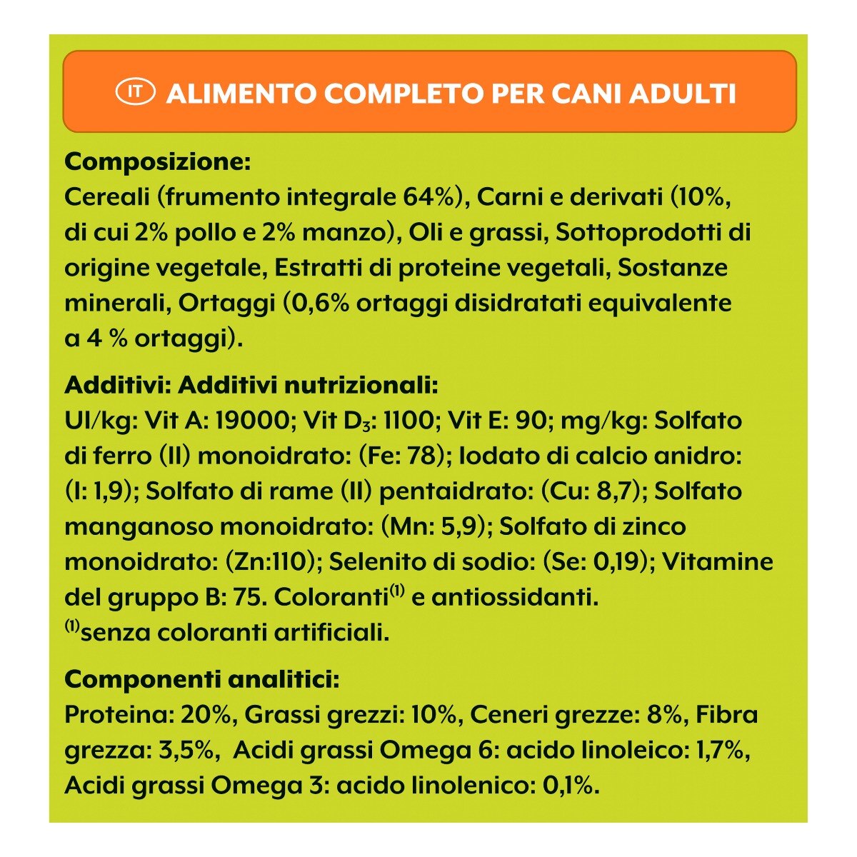 FRISKIES® Cane Crocchette Balance con un gustoso mix di Pollo e Manzo e con Verdure