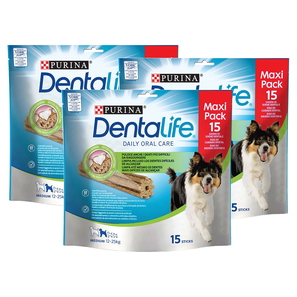 Kit DENTALIFE Cane Snack per l'igiene orale Taglia Medium