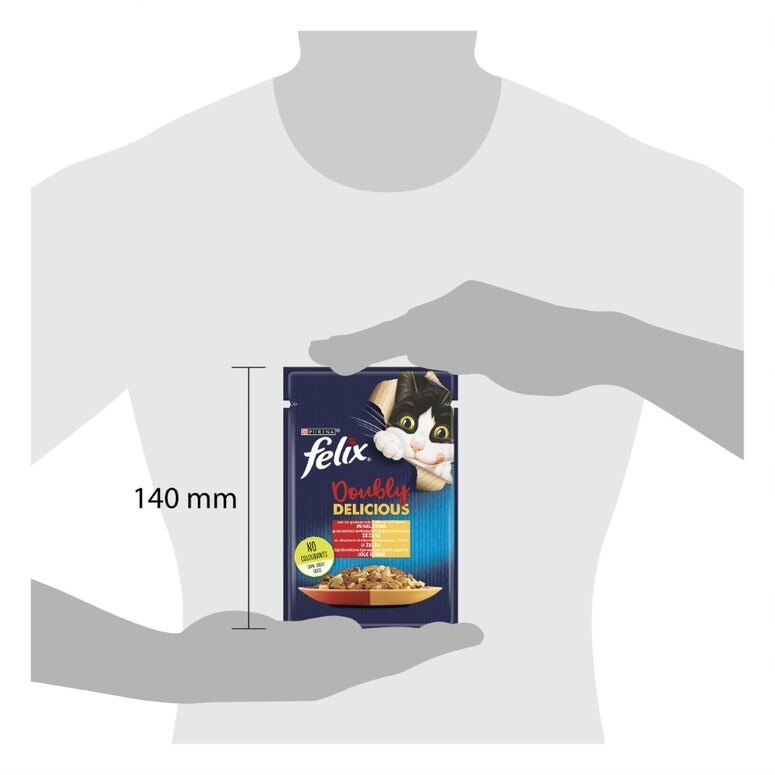 FELIX® Doubly Delicious Con Manzo e Pollame In Gelatina