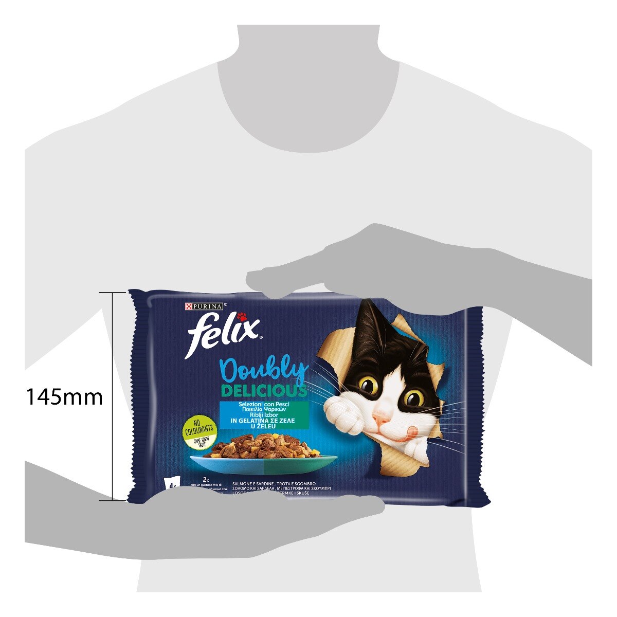 FELIX® Doubly Delicious Selezioni con Pesci - (Salmone&Sardine/trota&Sgombro)