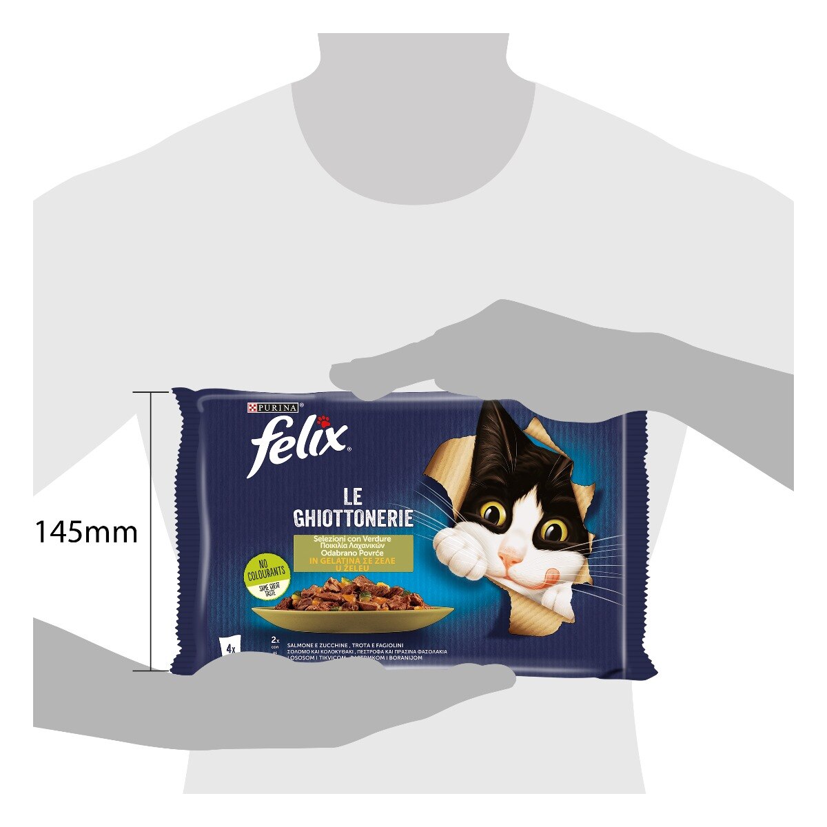 FELIX® Ghiottonerie Selezioni Con verdure - (Salmone & Zucchine/Trota & Fagiolini)
