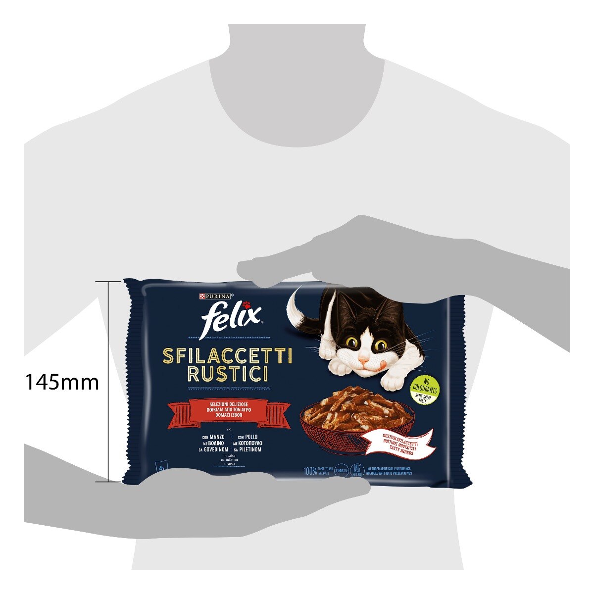 FELIX® Sfilaccetti Rustici - Selezioni Deliziose con Manzo, Pollo - 2022