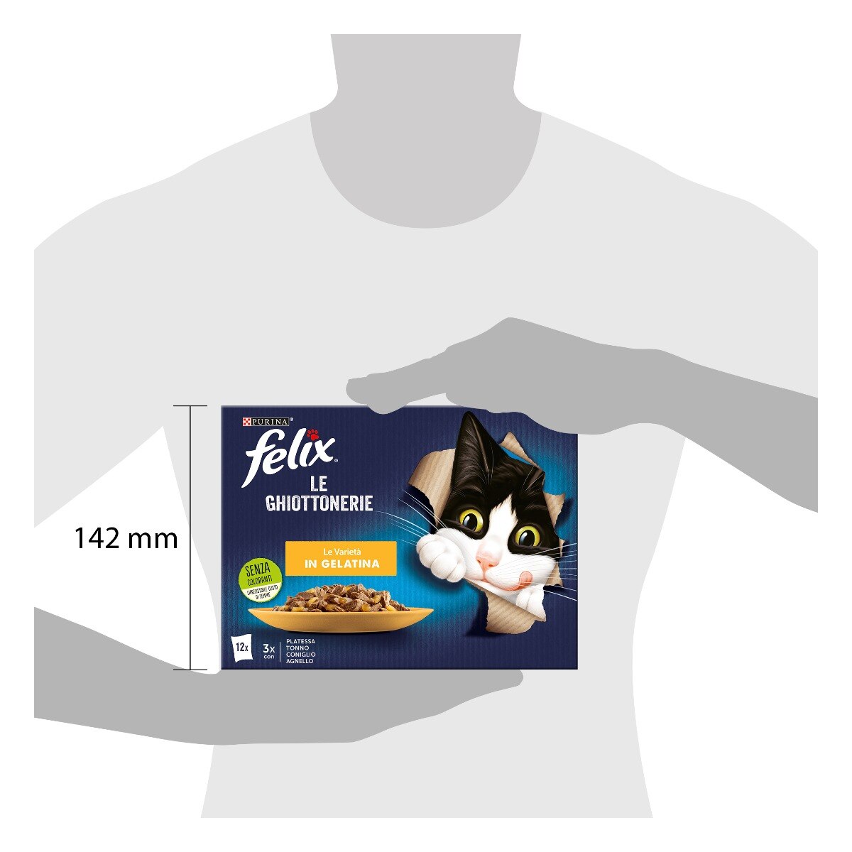 FELIX® Le Ghiottonerie Le varietà - (Platessa/tonno/coniglio/agnello)