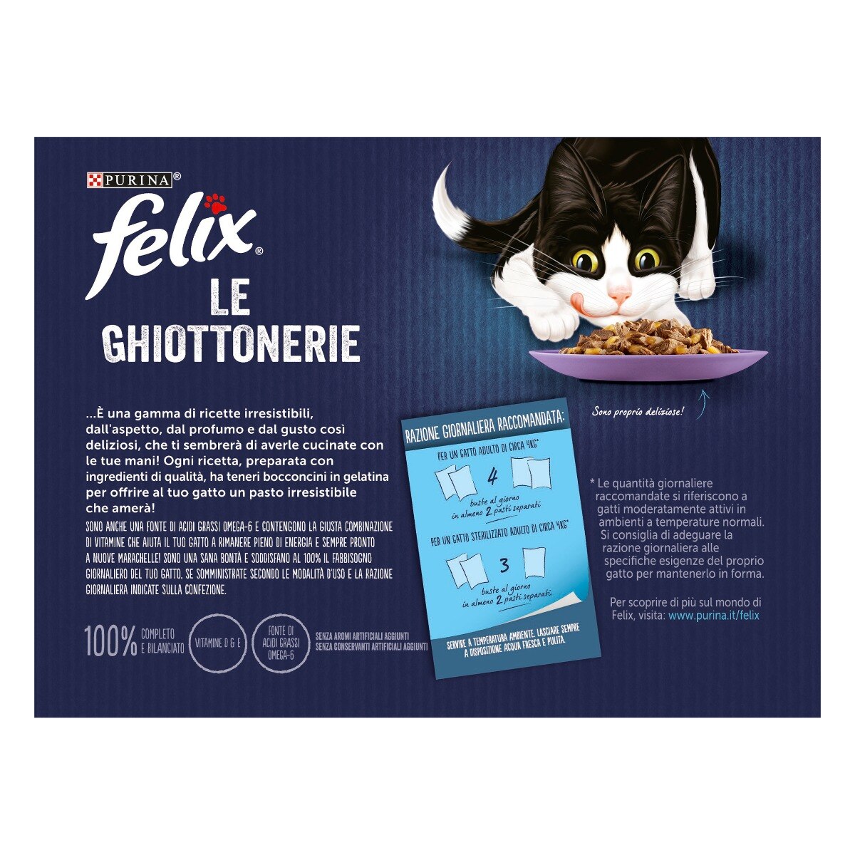 FELIX® Le Ghiottonerie Le Preferite - (Manzo/Pollo/Salmone/Tonno)