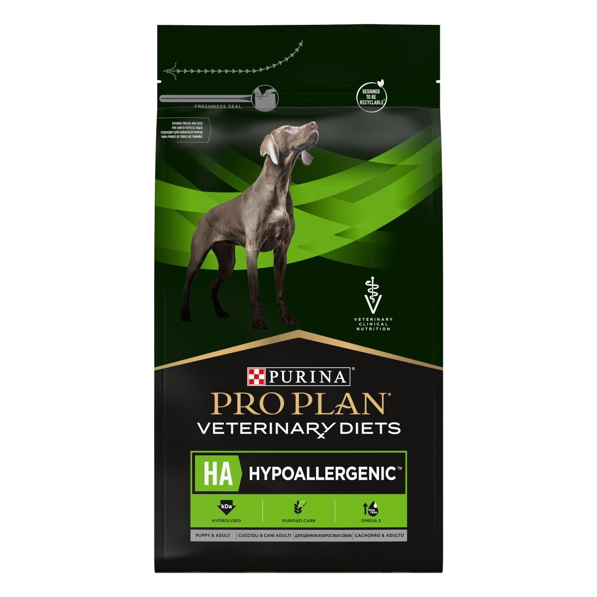 PURINA PRO PLAN® VETERINARY DIETS secco cane HA Hypoallergenic